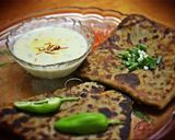 A picture of step 5 of Rawa Kesar phirni.