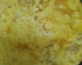 Foto del paso 3 de la receta: Tortilla francesa u omelette 🥚de 14 gramos de proteína, como parte de un desayuno saludable 🌱