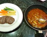 Foto langkah ke 6 dari resep Bisteak Daging Sapi Giling.