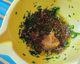 Foto del paso 3 de la receta: Berenjenas al horno en abanico con majado y glaseado Urrutia