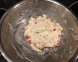 A picture of step 5 of Crab stuffed waffle.