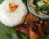 Cara Membuat Isi Piringku  Semur Ayam Tahu Bobor Sayur Kangkung Jagung 7