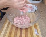A picture of step 4 of Meatballs in Onion and Tomato Sauce.