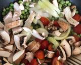 Chicken and Bean Shoot stir-fry recipe step 2 photo
