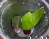 A picture of step 1 of Paan Gulkand Lassi.