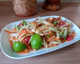 Foto langkah ke 9 dari resep Som tam (ส้มตำ) - Salad pepaya muda.
