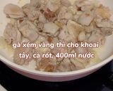 Hình bước làm 5 của món Gà hầm jjimdak (찜닭)