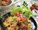 Cara Membuat Nasi Minyak Daging Briyani 9