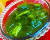 A picture of step 8 of Butter Palak Paneer.