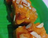 A picture of step 10 of Bombay Halwa.