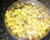 A picture of step 4 of Anda Bhurji (Indian-Style Scrambled Eggs).