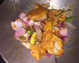 A picture of step 6 of Chinese Style Tomato Red Pepper Chicken.