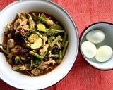 รูปขั้นตอนการทำที่ 5 ของ แก๋งป่าาสะป๊ะหูหมูดอกงิ้ว🌶️🧄แกงป่าหูหมูดอกงิ้ว (ความจริงมันคือแกงแค แต่ลืมใส่หอมกระเทียม ป่ามากๆ)🧄🌶️