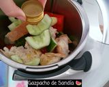 Foto del paso 5 de la receta Gazpacho de Sandía
