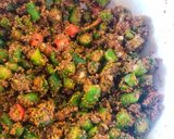 A picture of step 7 of Instant Green Chilli Pickle.