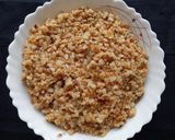 A picture of step 1 of Urad Dal Makhani.