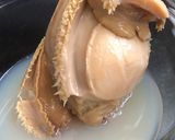 A picture of step 1 of Abalone cocktail.