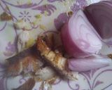 Gambar langkah 1 resipi Nasi goreng ikan semalam.