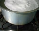 A picture of step 3 of Chanay ki daal ki Katliyan.