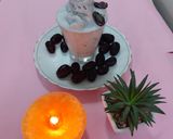A picture of step 5 of Black currant and black raisins ice cream.