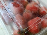 Frozen strawberries 🍓