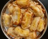 A picture of step 3 of Banana fritters.