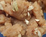 A picture of step 7 of Wheat flour Halwa.
