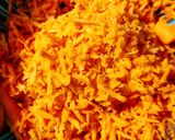 A picture of step 1 of Gajar ka halwa (Carrot halwa).