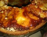 Foto del paso 5 de la receta: Torta invertida de pera y manzana sin huevo🍐🍏🍎