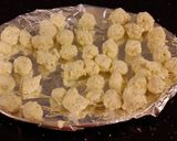 A picture of step 5 of Hushpuppies with Creamy Cheese Centers.