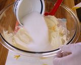 A picture of step 5 of No-Bake Strawberry Cheesecake.