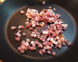 Brokkolival, juhtúróval, sonkával és sajttal töltött sertéskaraj recept fázis 5 fotója