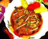 A picture of step 6 of Afghani gosht (Eid k pakwan).