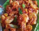 Foto langkah ke 4 dari resep Udang tahu balado pedas.