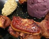 Une image de l'étape 7 de Bœuf Rossini Purée de VitelotteQuenelle d'Artichaut et Châtaignes rôties.