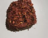 Foto del paso 5 de la receta: Medallón de res con costra de chapulínes y chiles secos