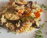 Foto del paso 5 de la receta: Hongos deliciosos y shitaki, con arroz. #Mercado