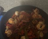 Foto del paso 4 de la receta Fideos de arroz con gambas