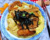 Foto langkah ke 8 dari resep Chicken Katsu Don/チキンカツ丼 (Donburi ala jepang).