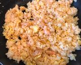 A picture of step 3 of Bacon & Shrimp Fried Rice.