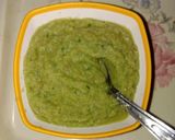A picture of step 3 of Pudina chutney.