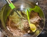 A picture of step 2 of Ragi Marshmallow cookies.