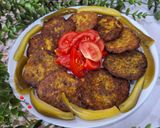 عکس مرحله 7 از دستور کوکو سیب زمینی با عطر ترخون 😋