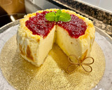 Foto del paso 10 de la receta: Tarta queso ricotta “sin glúten” (“Gluten-free” ricotta cheesecake)