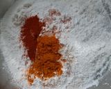 A picture of step 2 of Parwal deep fry.