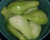 Foto del paso 1 de la receta: Chayotes en crema y panela