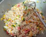 Foto langkah ke 3 dari resep Nasi Goreng Oriental Warna Warni.