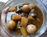 Foto langkah ke 4 dari resep Semor Kentang, Hati & Telur Puyuh.
