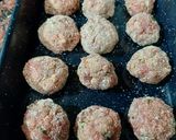 Foto del paso 4 de la receta: Albóndigas de carne en freidora de aire con puré de papas