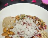 A picture of step 1 of Thandai#holispecial by Shobha Rathod.